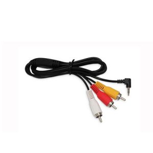 Audio cable 3.5 mm jack (male) --> 3x RCA Audio/Video cinch (fem)