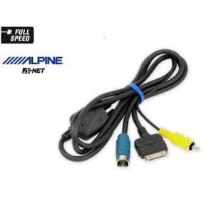 iPod & iPhone Audio+Video adaptor Alpine KCE-435i charge function (5V)