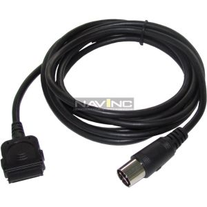 iPod/iPhone dockcable for Maestro 1.0 with round connector 215cm black