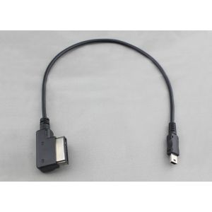 Mini-USB AMI adapter for Audi/VW/Skoda models with AMI or MDI interface