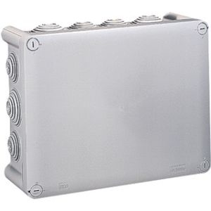 Plastic box - grey - IP55 - 220x170x96mm