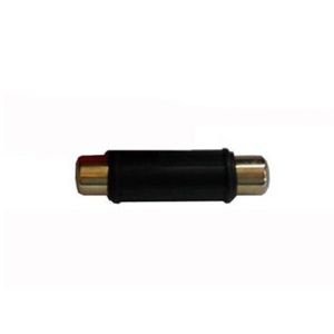 RCA cinch adapter black (female-female)