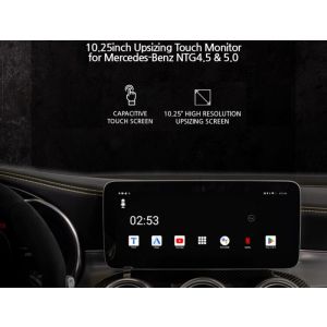 Size UP (10.25) + APPplay_CARplay & Android AUTO integration Mercedes NTG45